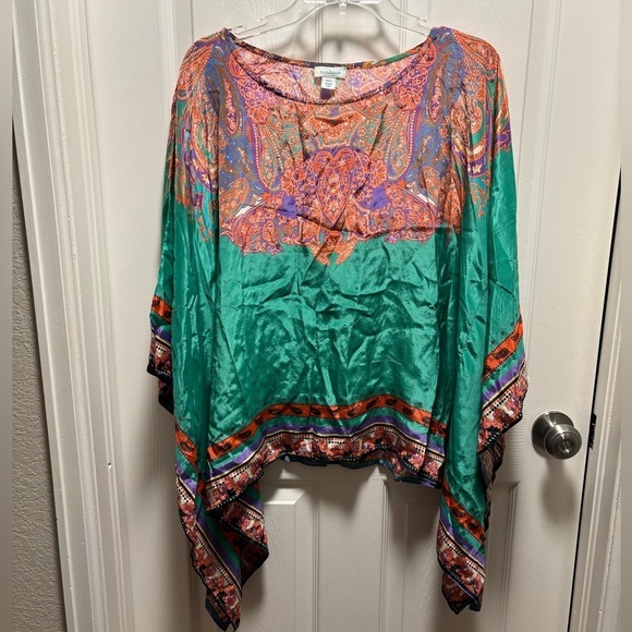 Sundance | Green Multicolor Caftan O/S - Picture 1 of 4